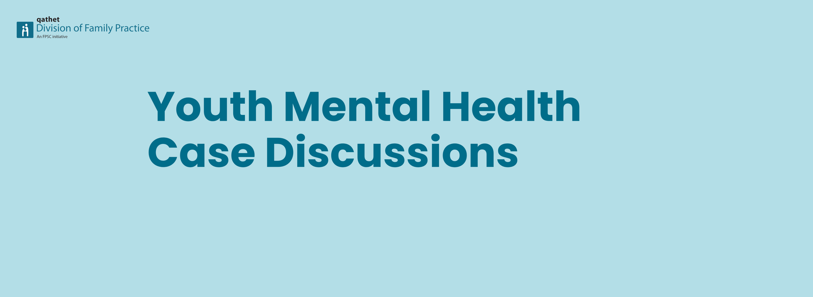 Youth Mental Health Case Discussion