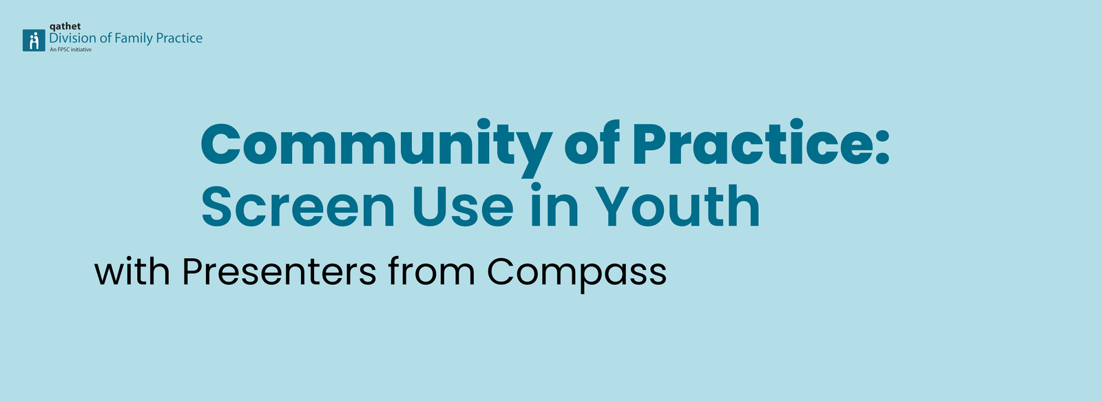 Community of Practice: Screen Use in Youth